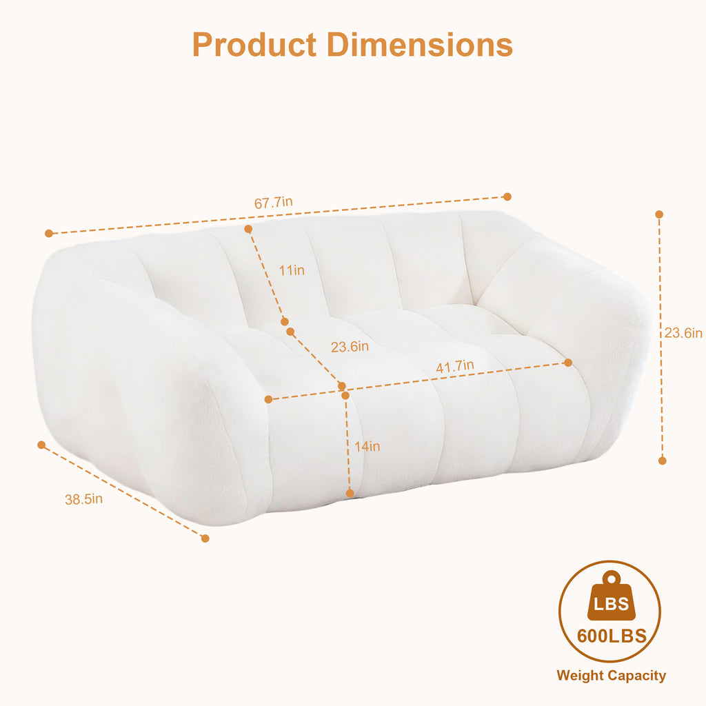 Soft Cloud Nest Beanbag Chair