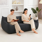 Cute and cuddly beanbag sofa