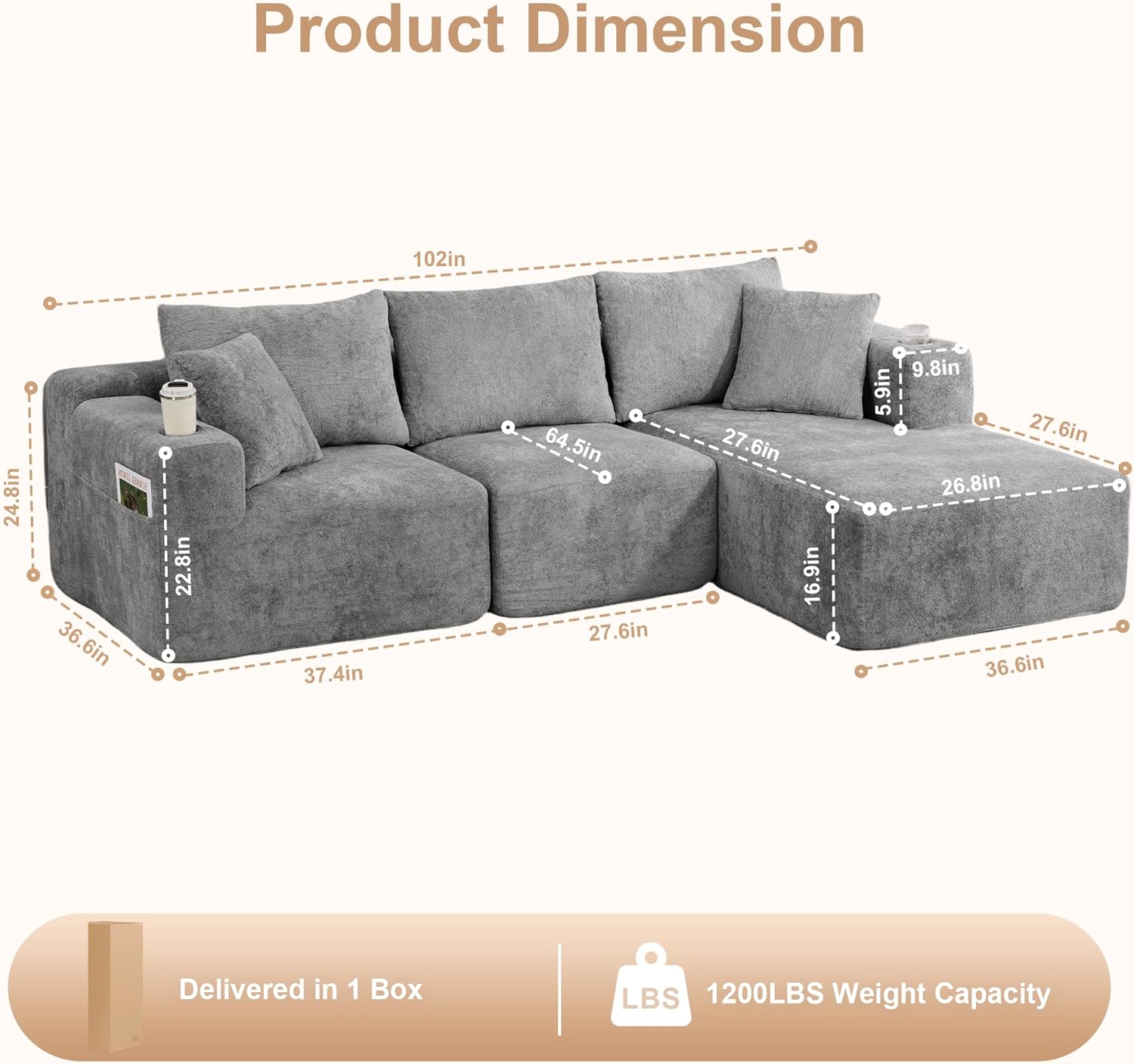 Modular Sectional Sofa